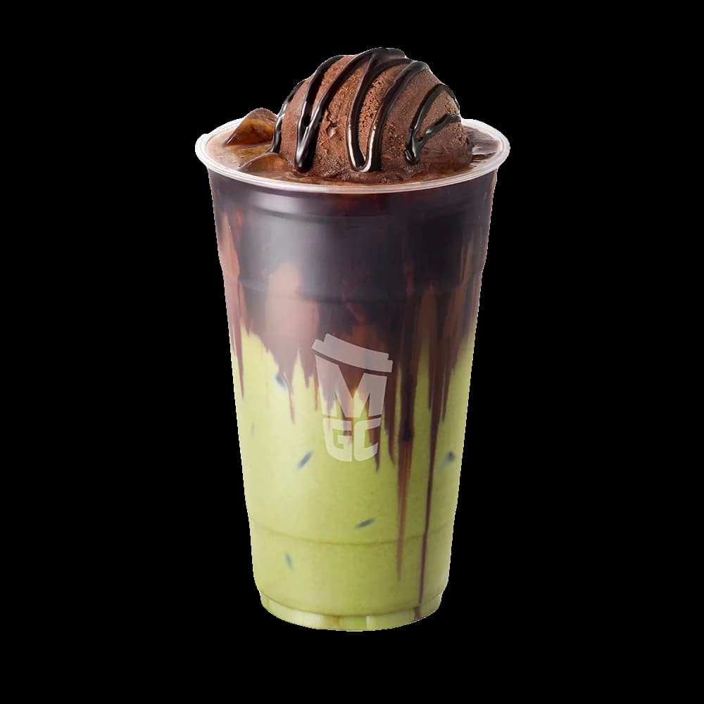 Choco-gelato Matcha Tea Latte