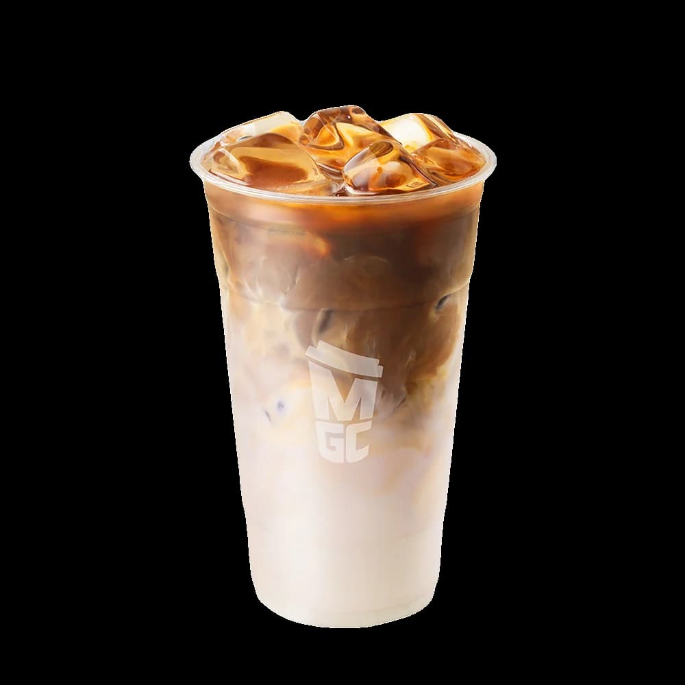 Light vanilla almond latte