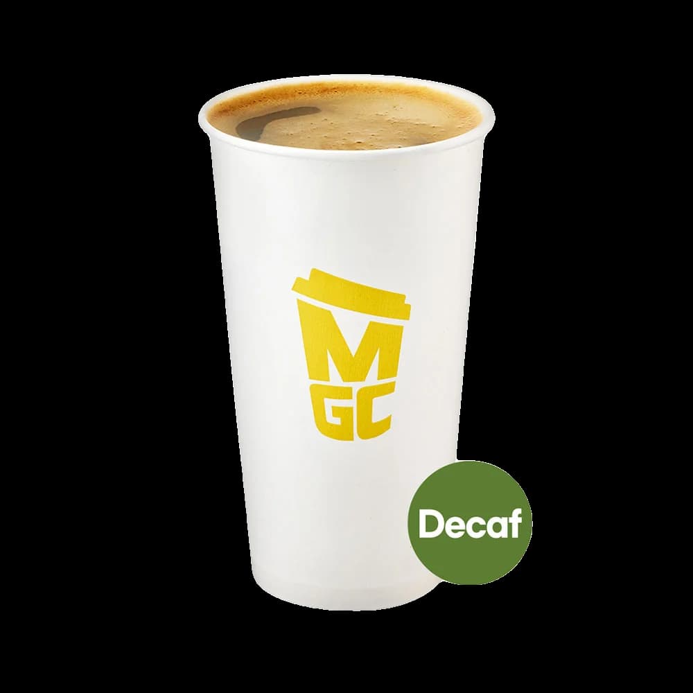 Decaf Oriental Raisin-Tea Americano