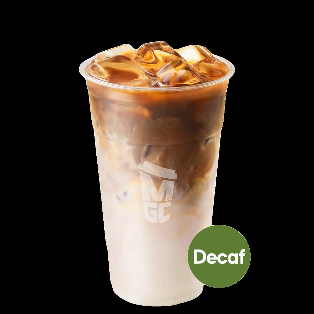 Decaf Light vanilla almond latte
