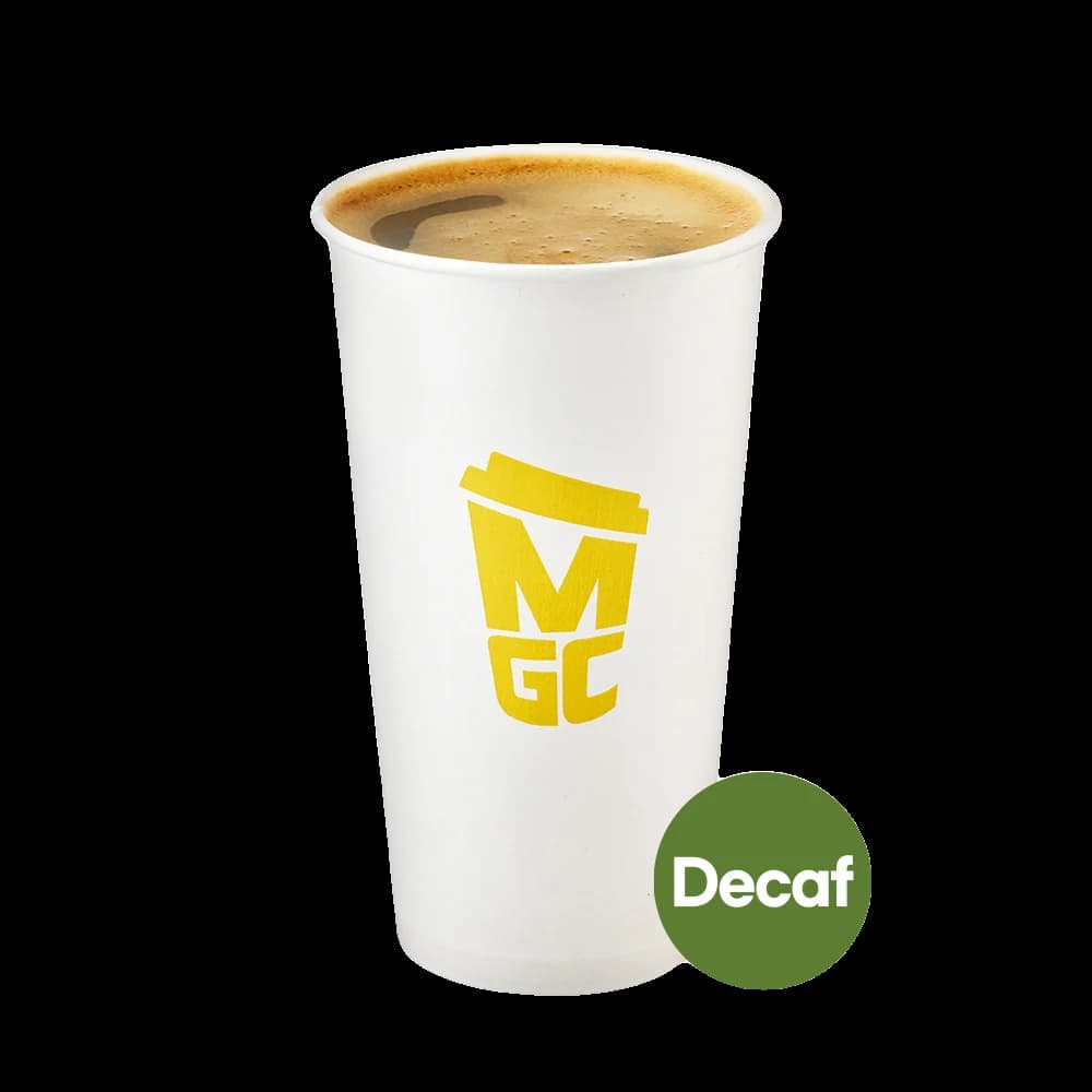 Decaf Honey Americano