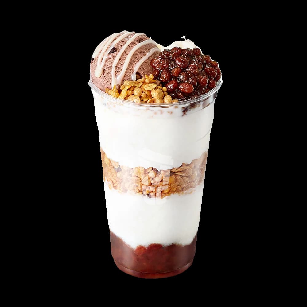 Red Bean Bingsu Parfait