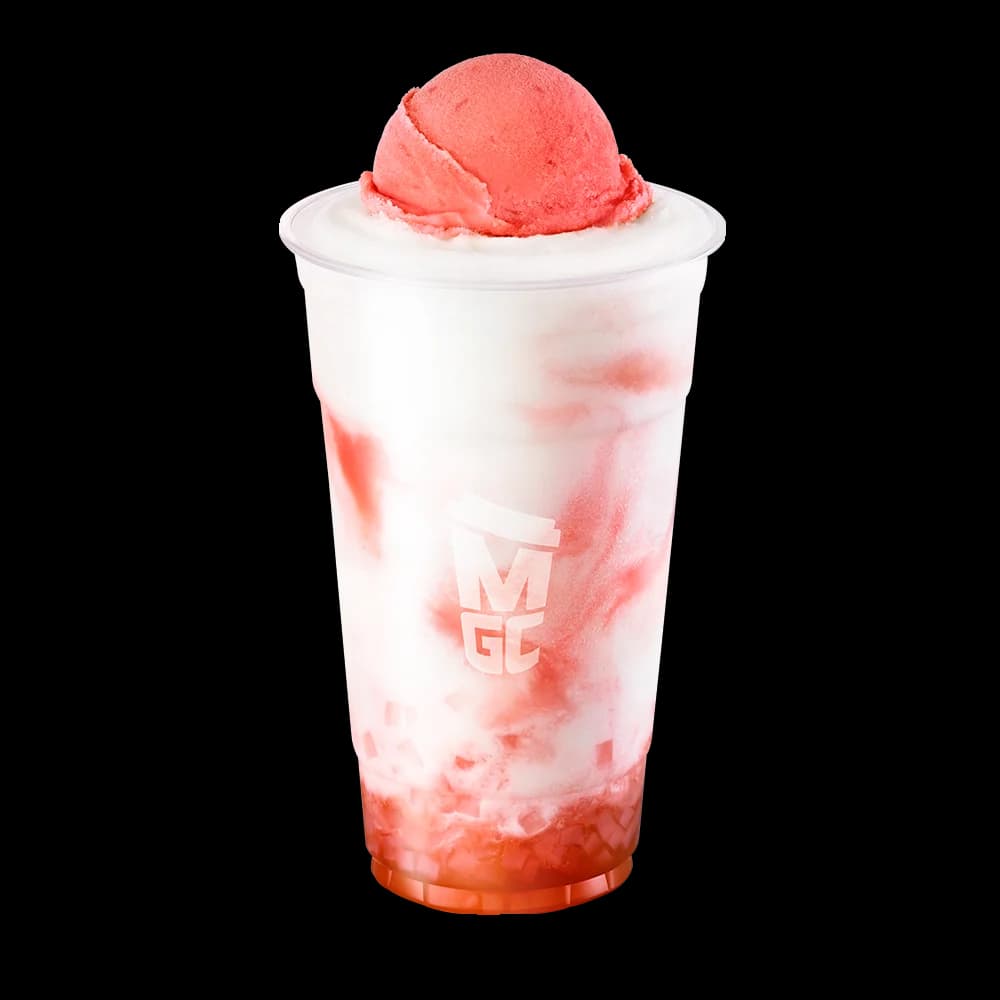 Watermelon Sorbet Milky Smoothie