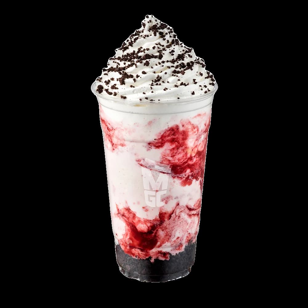 Strawberry Cookie Frappe